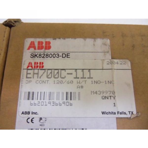 ABB EH700C-111 CONTACTOR *NEW IN BOX* #7 image