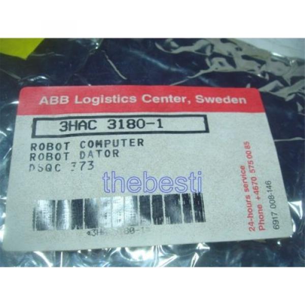 1 PC New ABB 3HAC3180-1 Robot Computer Board DSQC373 S4C 3HAC 3180-1 In Box #3 image