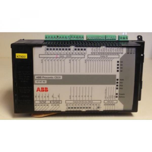 ABB Procontic CS31 GJR5250500R0262 07KT92C Central Processing Unit 90 Series #1 image