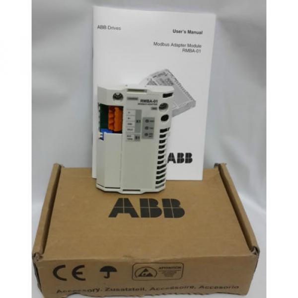 ABB RMBA-01 MODBUS ADAPTER MODULE *MADE IN GERMANY* FREE SHIPPING WORLDWIDE* #1 image