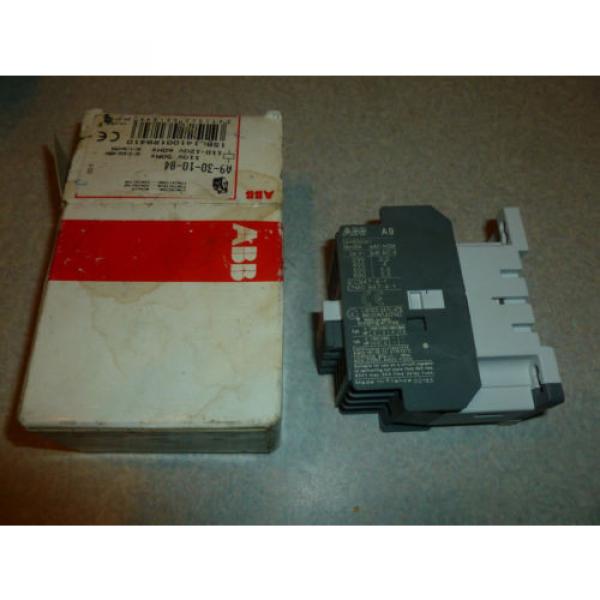 ABB, Contactor,  A9-30-10-84, Motor Control, 110-120 Volt, New in Box, NIB #3 image