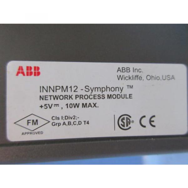 ABB Bailey INNPM12 Symphony Network Process Module Assy 6643386N6 Infi-90 Board #2 image