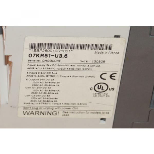 ABB 07KR51-U3.6 1SBP260010R1001 07KR51 #2 image