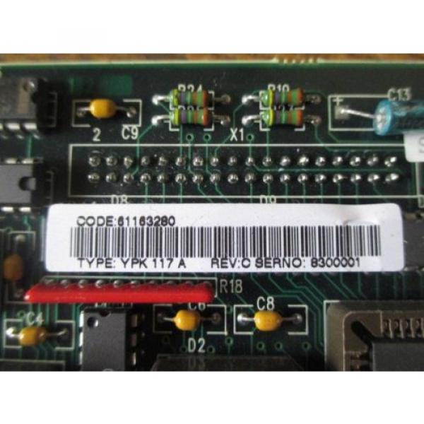 ABB CIRCUIT BOARD YPK-117-A REV C #4 image