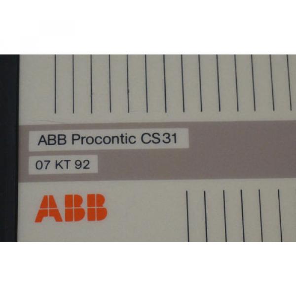 ABB PROCONTIC 07-KT-92 PLC MODULE 07KT92 #4 image