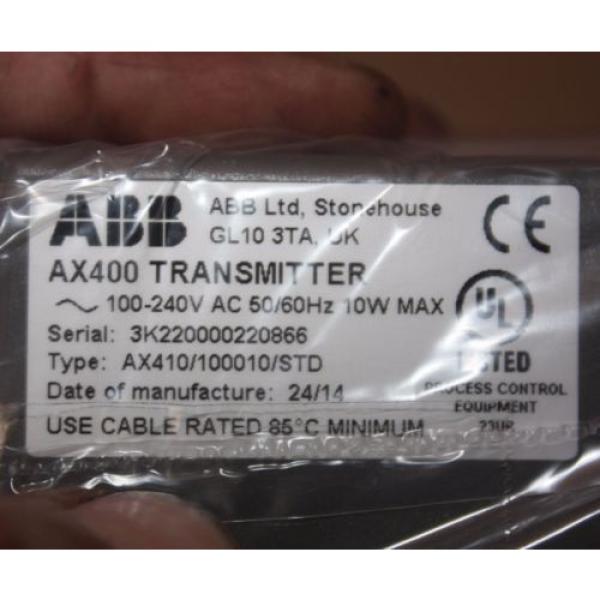 ABB AX400 AX410 AX410/100010/STD Transmitter Conductivity Analyzer #2 image
