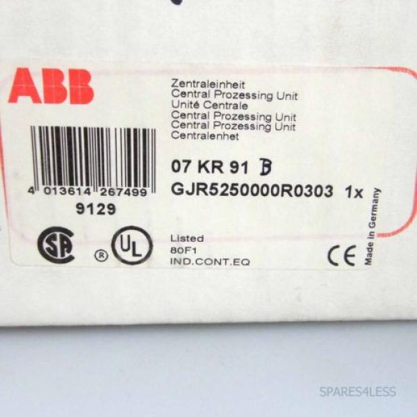 ABB Advant Controller 31 Basic Unit 07KR91 OVP #3 image