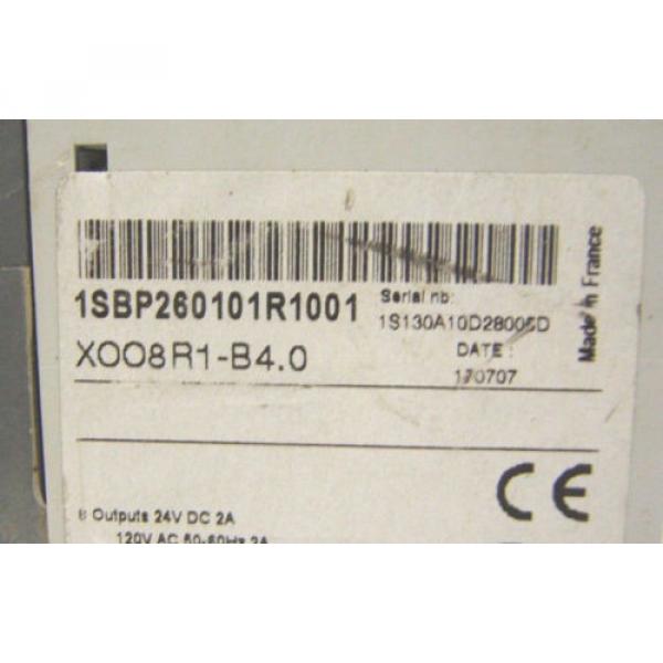 ABB  OUTPUT MODULE  1SBP260101R1001  XOO8R1-B4.0  XO08R1-B4.0   60 Day Warranty! #2 image