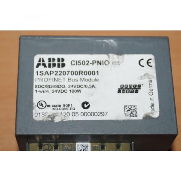 ABB 1SAP220700R0001 CI502-PNIO-B1  CI502 #2 image