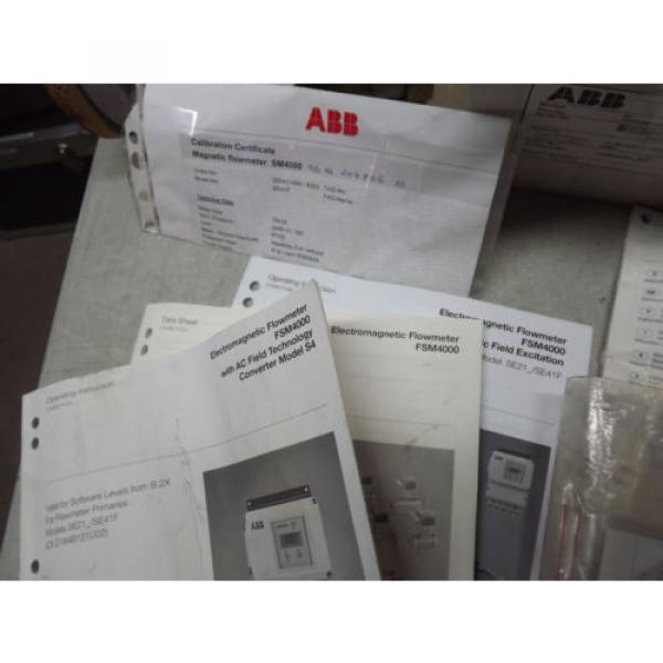 ABB 2&#034; DN50 Electromagnetic Flowmeter SE41F with Signal Converter S4 SM4000 NEW #9 image