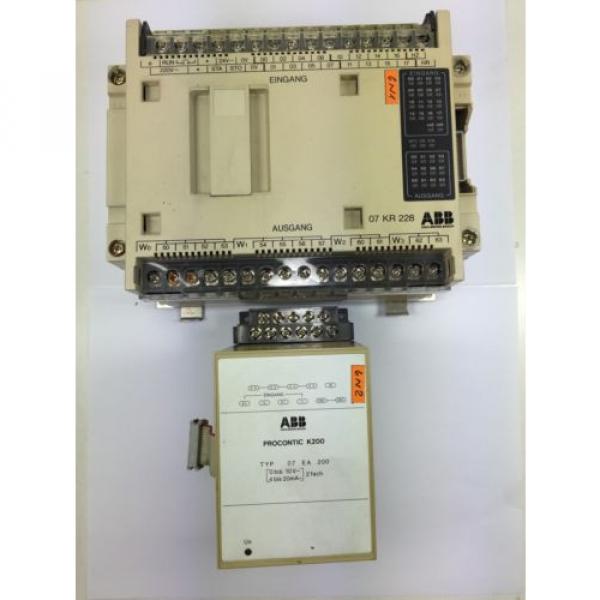 ABB  07 KR 228+ ABB PROCONTIC K200------141 #1 image