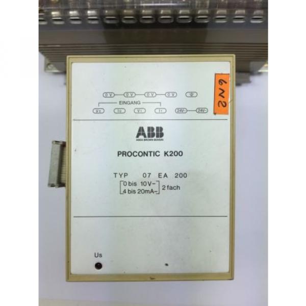 ABB  07 KR 228+ ABB PROCONTIC K200------141 #2 image