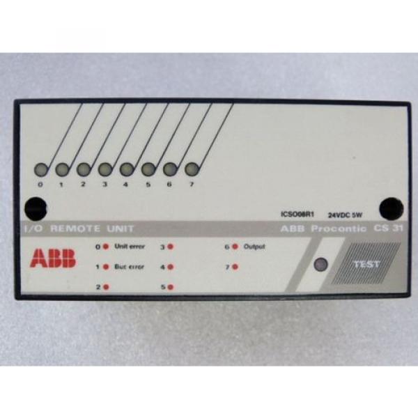 ABB Procontic CS31 ICSO08R1 I/O Remote Unit 24 VDC #2 image