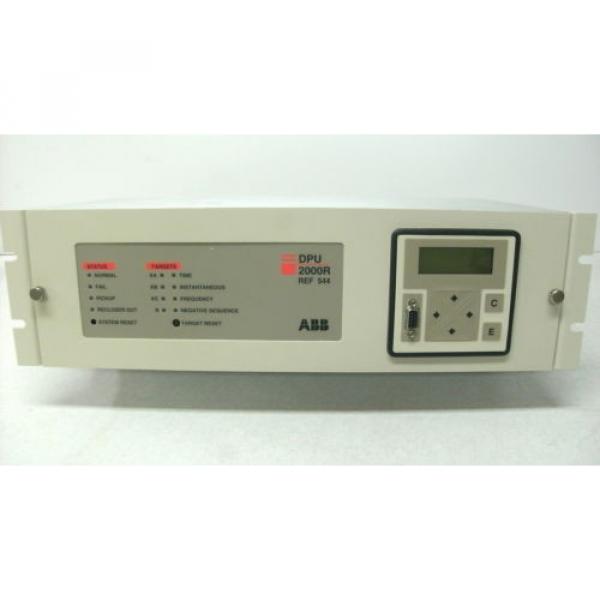 ABB DISTRIBUTION PROTECTION UNIT  DPU 2000R, MANUFACTURER REFURBISHED JUNE 2015 #1 image