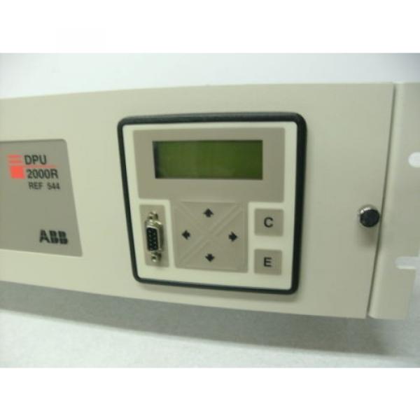 ABB DISTRIBUTION PROTECTION UNIT  DPU 2000R, MANUFACTURER REFURBISHED JUNE 2015 #9 image