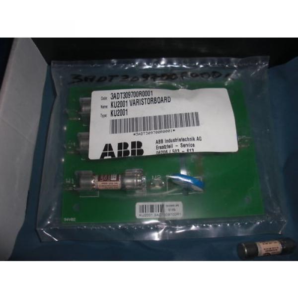 ABB KU2001 VARISTORBOARD *NEW* #1 image