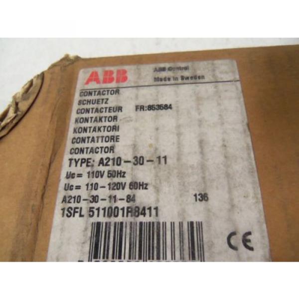ABB A210-30-11 CONTACTOR *NEW IN BOX* #2 image