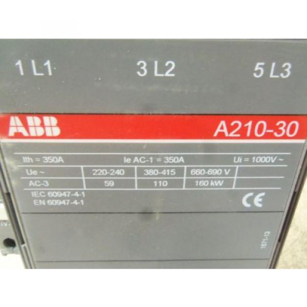ABB A210-30-11 CONTACTOR *NEW IN BOX* #7 image