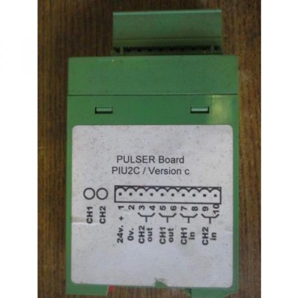 ABB PULSER BOARD CHANNEL RELAY PIU2C VERSION C #1 image