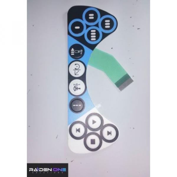 Membrane Keypad for ABB IRC5 GTPU3 3HAC028357-001, DSQC 679 Flex Pendant NEW #1 image