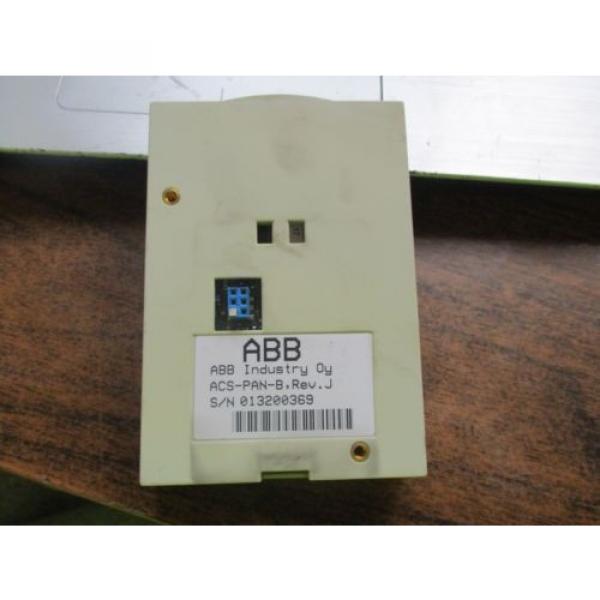 ABB KEYPAD REV J ACS-PAN-B #2 image