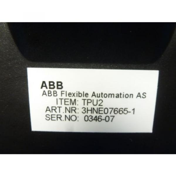 ABB 3HNE07665-1 3HNE076651 FLEXIBLE AUTOMATION PENDANT #2 image