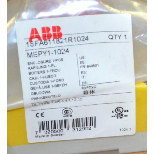 ABB MEPY1-1024 Not Aus Kombination 1SFA611821R1024 NEU OVP #2 image