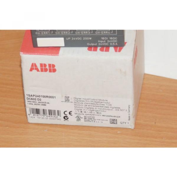 ABB 1SAP240100R001 DC532 D2 Digital Input/Output Module #1 image