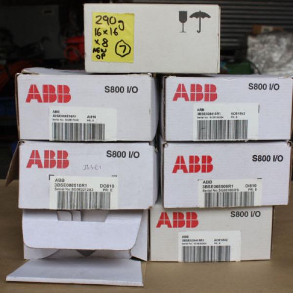 ABB S800 I/O 3BSE008516R1 INPUT MODULE ANALOG AI810 0- 20mA 0-10V #1 image