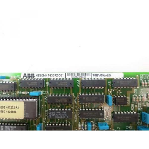 ABB HESG447433R0001 70BV05A-ES PCB CIRCUIT BOARD D514272 #7 image