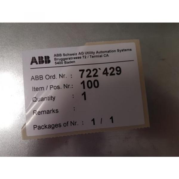 ABB HESG-324436-R3 722429-100 216GD61A CPU Central Processor Unit Module New #2 image