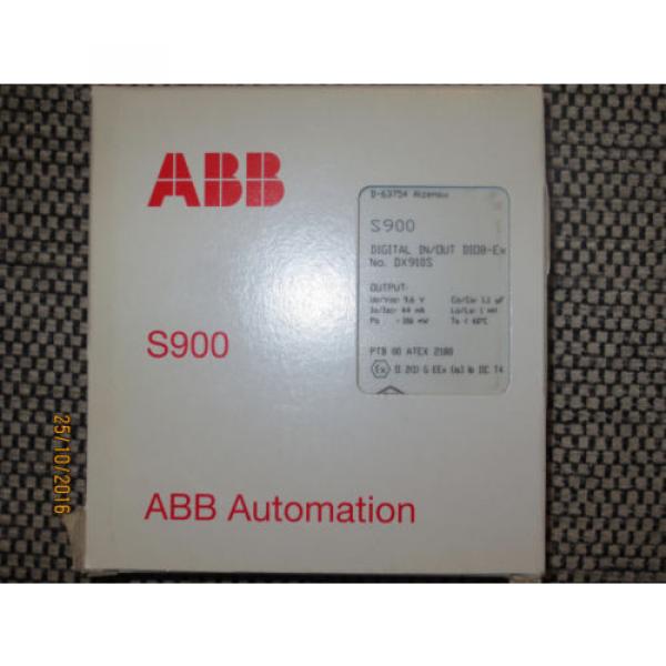 ABB S900 Digital IN/OUT DIO8 No:DX910S  NEU&amp;OVP #1 image