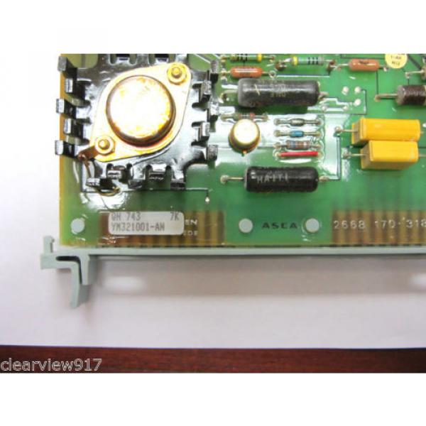 ASEA QH 743 YM321001-AN Excitation Unit Card ABB Board #1 image