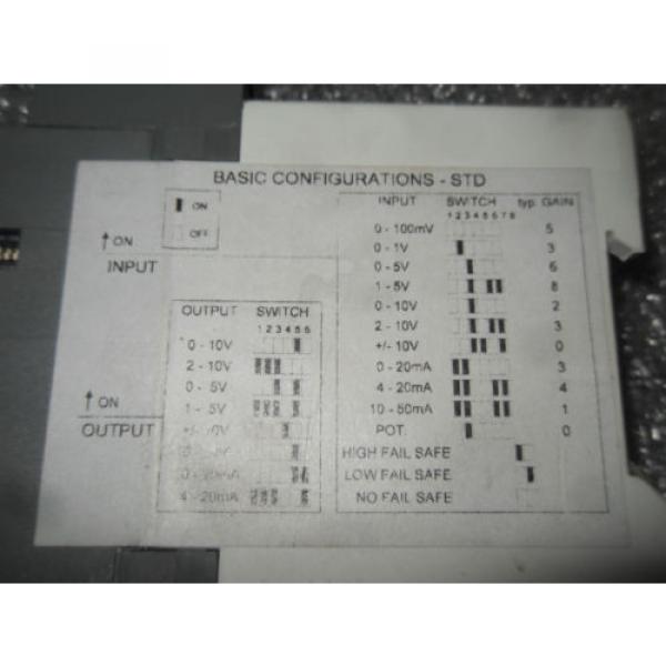 (V45-3) 1 USED ABB CC-U/STD UNIVERSAL ANALOG STANDARD SIGNAL CONVERTER #4 image