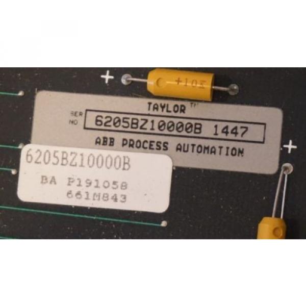 ABB / TAYLOR ELECTRONICS 6205BZ10000B D/F CARD #4 image