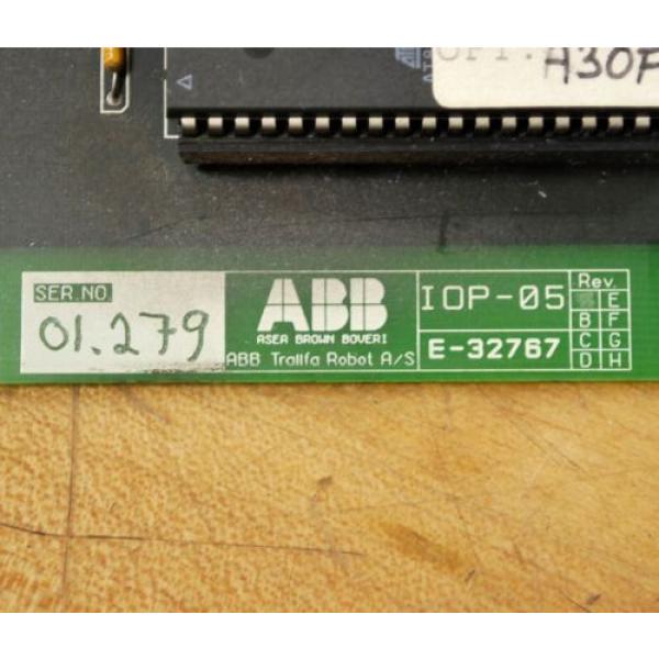 ABB IOP-05 Purge Control board E-32767 #2 image