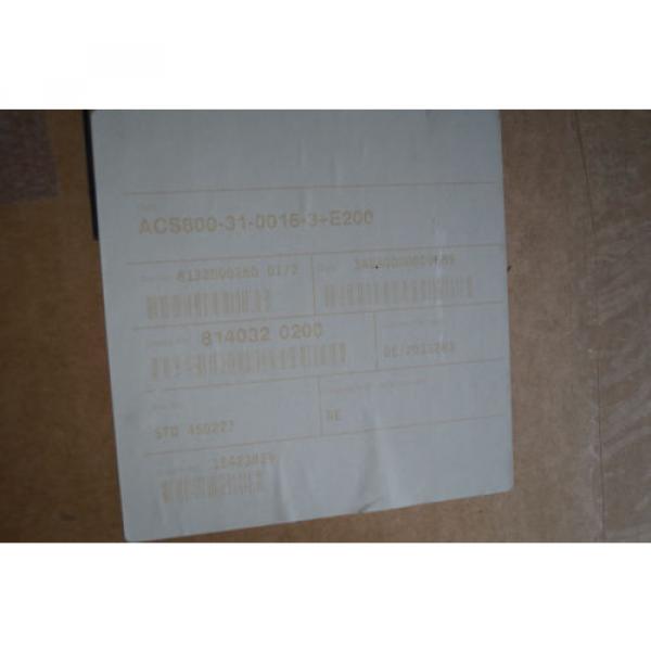 ABB ACS800-31-0016-3+E200  Frequenzumrichter  mit Bedienfeld #2 image