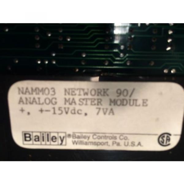 ABB BAILEY NAMM03 NETWORK 90 ANALOG MASTER MODULE CARD #2 image