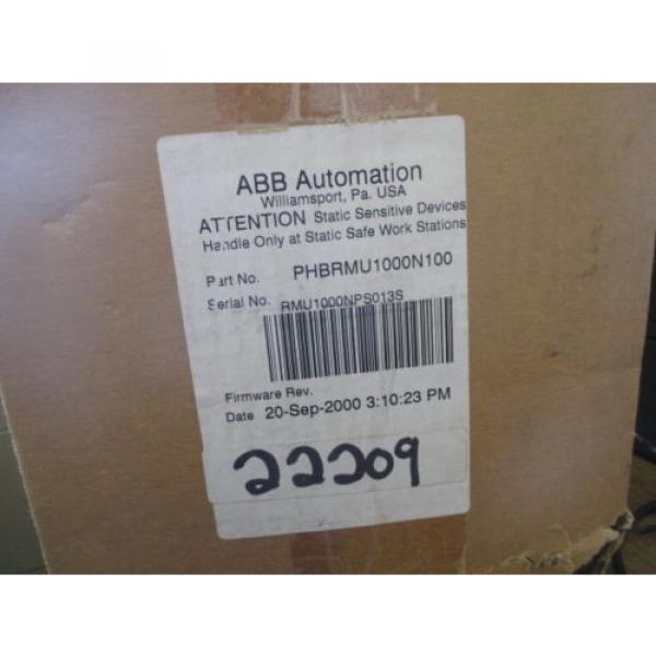 ABB REPEATER MOUNTING BASE MODULE UNIT PHBRMU1000N100 #3 image