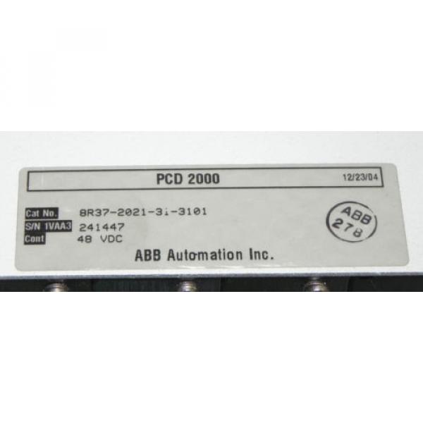 ABB 8R37-2021-31-3101 PCD 2000 INTERFACE 8R372021313101 #2 image