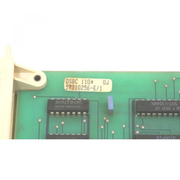 ABB DSBC-110 BUS TERMINATION MODULE 57310256-E/1, DSBC110 #3 image