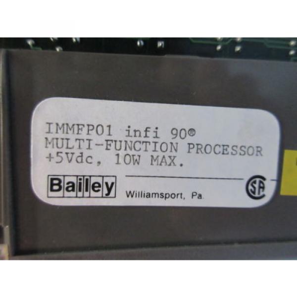 Bailey IMMFP01 infi-90 Multi-Function Processor Module 6638099D1 ABB Symphony #2 image