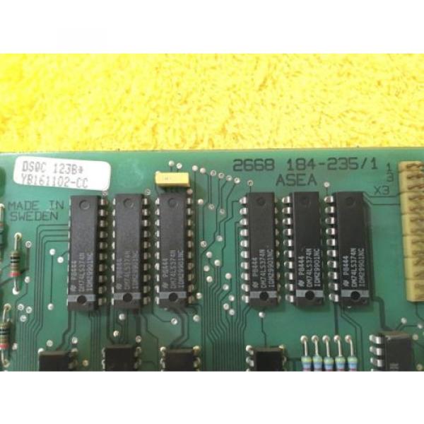 ***EXCELLENT*** ASEA BROWN BOVERI DSQC-123B EXCITER MODULE BOARD YB1661102-CC #7 image