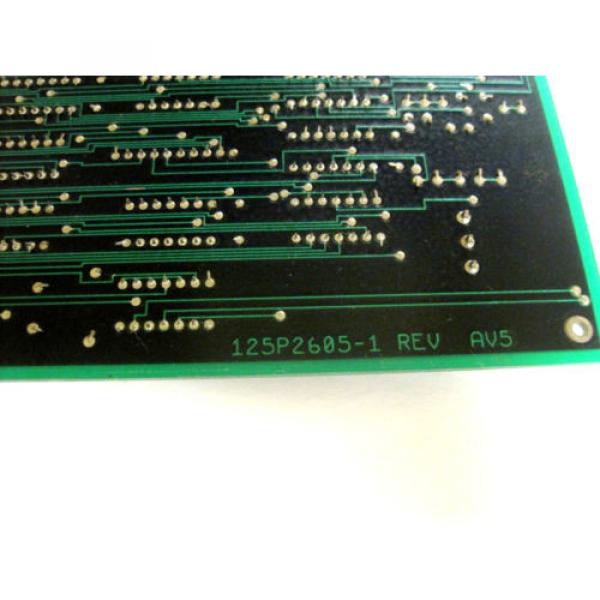 ABB GENERIC 125P2605  I/O BOARD 125P2605-1 #3 image