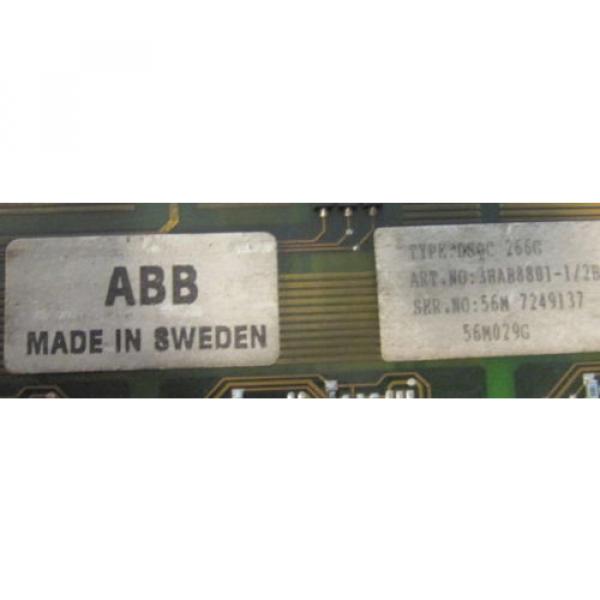 ABB ROBOTICS ACC 49M029AB CAD606 SERVO AMPLIFIER DSQC 266G #2 image