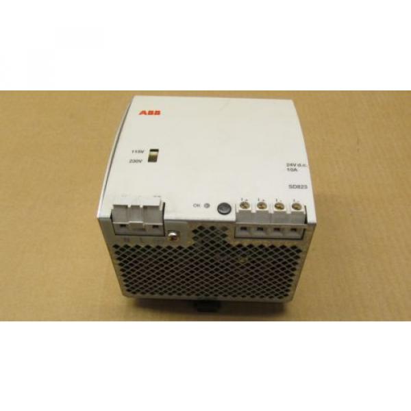 1 ABB SD823 3BSC610039R1 POWER SUPPLY 24VDC 10A 10 AMP #1 image