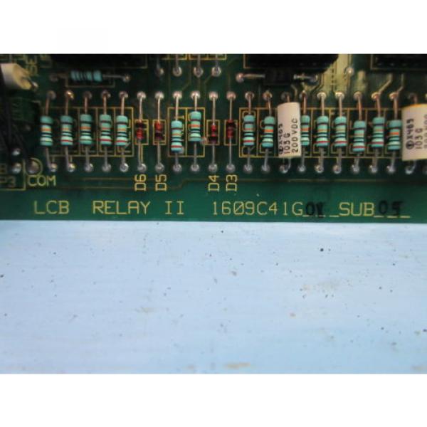 ABB LCB Relay II Module Assy 1609C41G-01 PLC Board #3 image