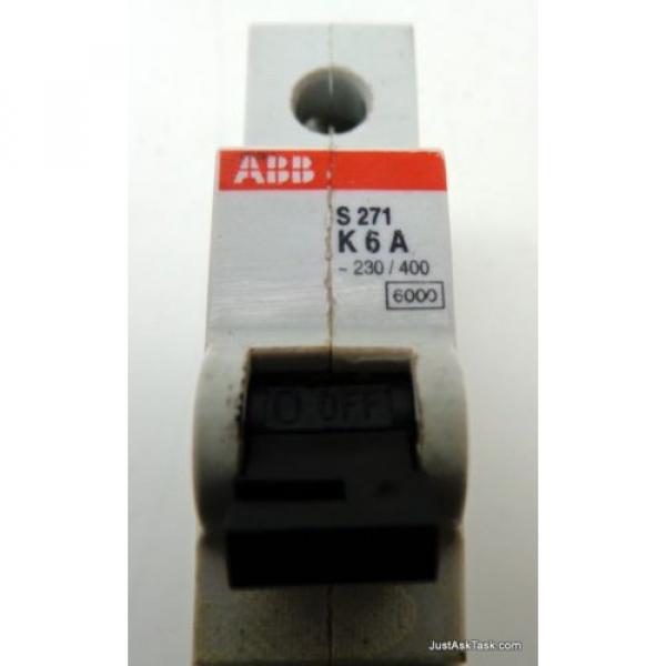 ABB K6A S271 1-Pole Circuit Breaker #2 image