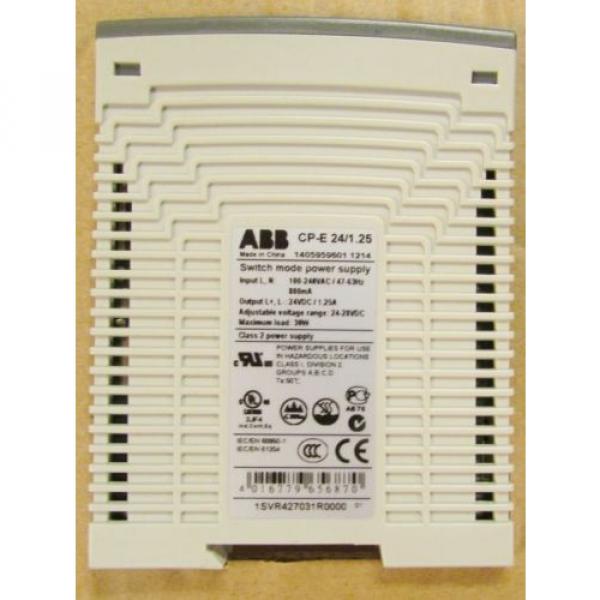 ABB CP-E/1.25 Switching Mode Power Supply 1SVR427031R0000 CP E 24 1.25 #2 image