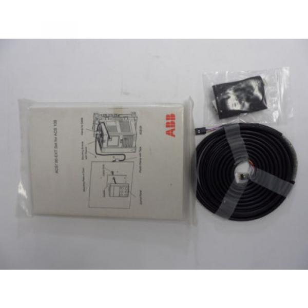 New ABB ACS100-EXT Set , Control Panel Extension Cable, ACS100 cable #2 image